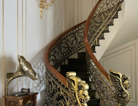 CẦU THANG GỖ HIỆN ĐẠI 