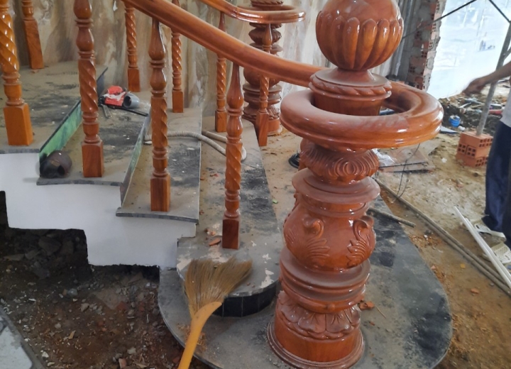 Trụ cái tròn